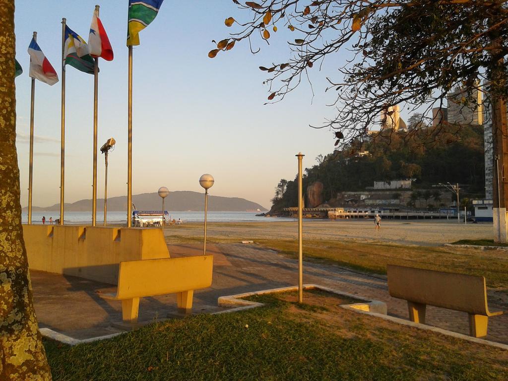 Apartamento Na Ilha Porchat São Vicente Exterior foto