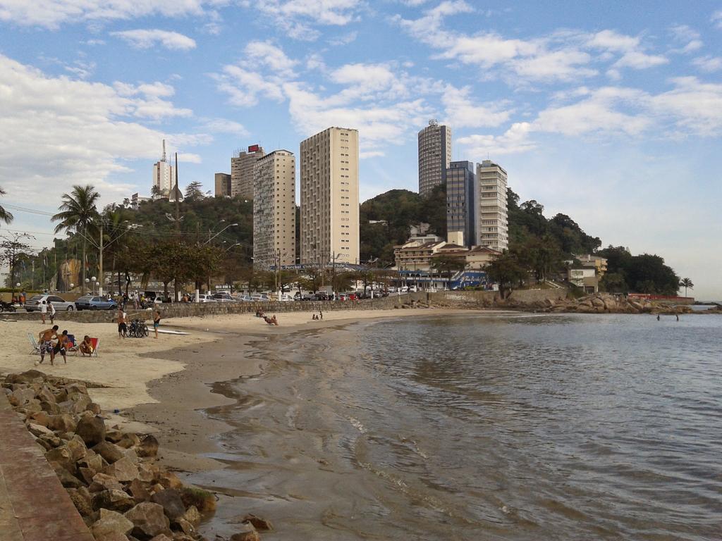 Apartamento Na Ilha Porchat São Vicente Exterior foto