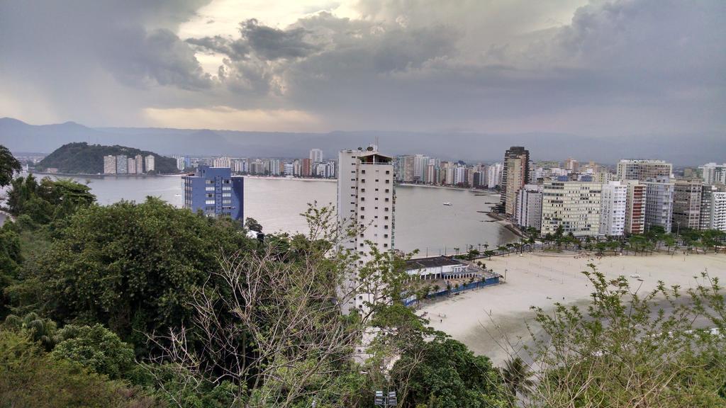 Apartamento Na Ilha Porchat São Vicente Exterior foto